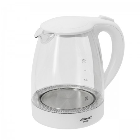 ATH-2470 (white) Чайник стеклянный электрический