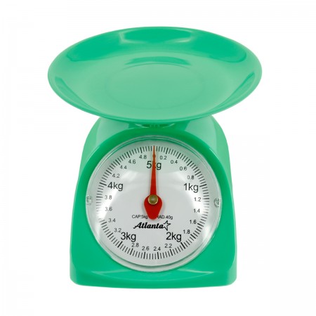 ATH-6182 (green) Весы кухонные механические с чашей